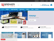 Tablet Screenshot of gremer.si
